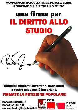 Sicilia proposta legge regionale diritto allo studio